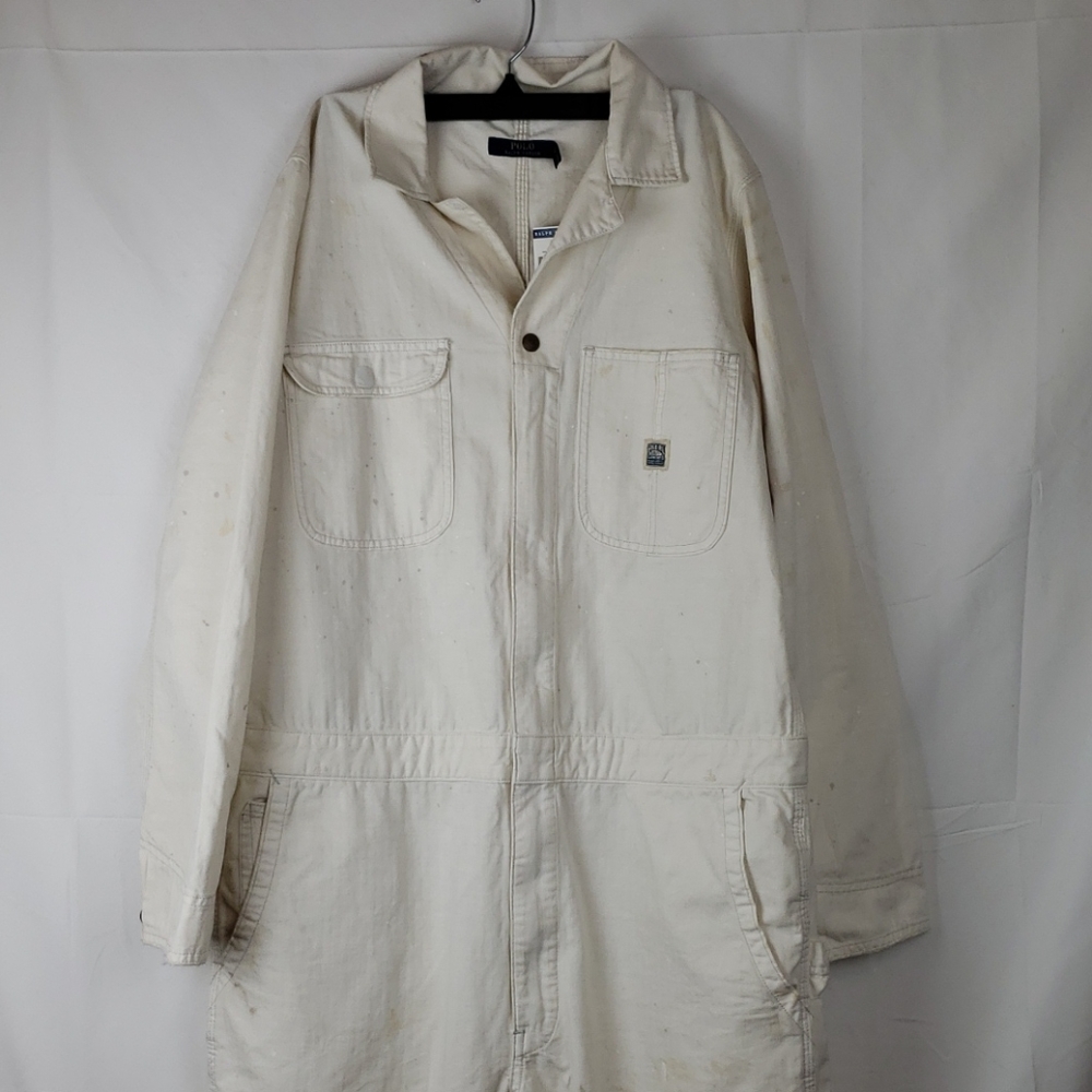 Nwt Polo Ralph Lauren painters suit size 14